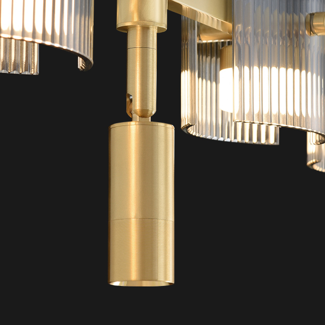 Подвесной светильник NICOLETTA C LONG L150 Brass by ImperiumLoft