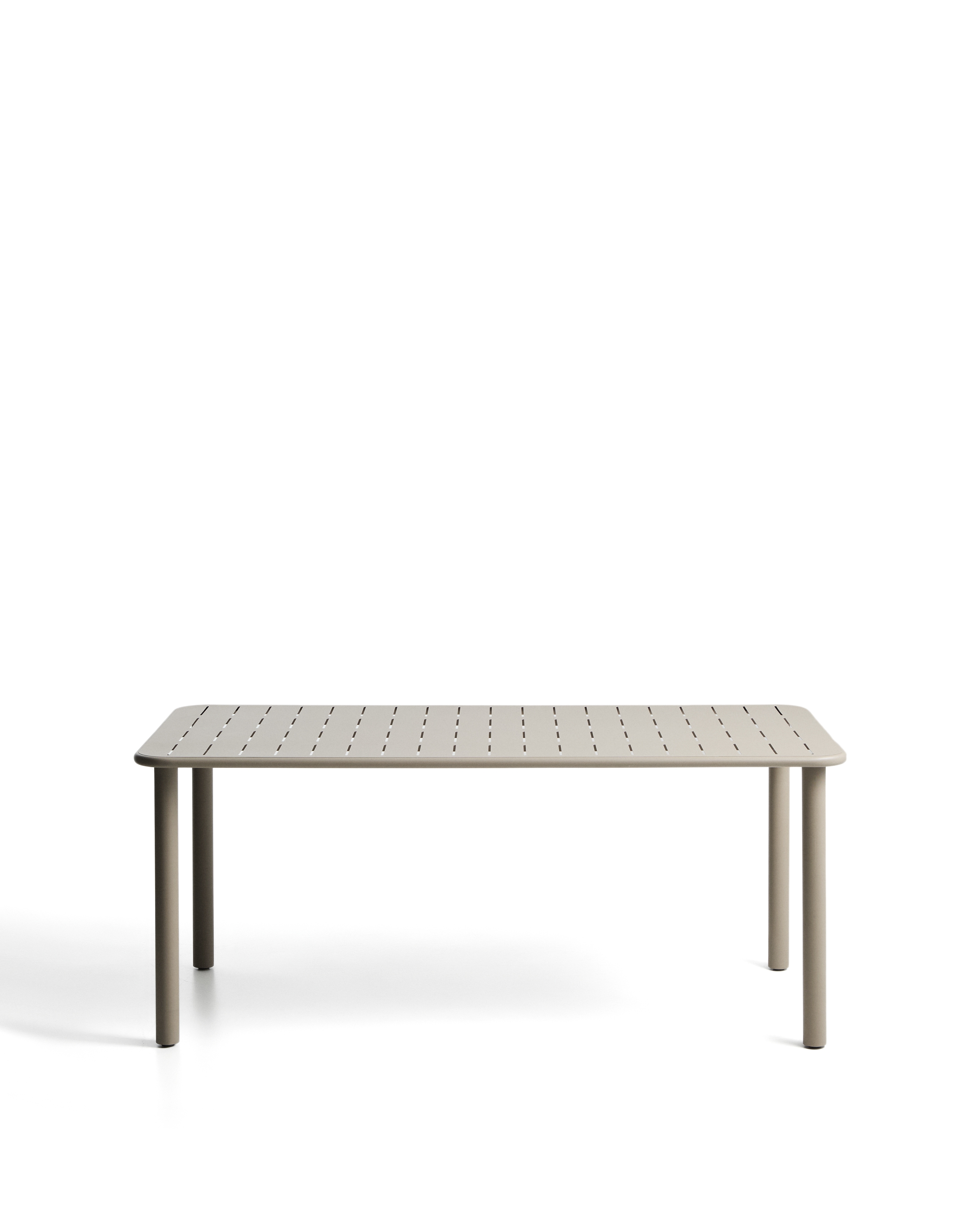 Уличный стол Brai из оцинкованной стали бежевого цвета, 180 x 90 см La Forma 482203