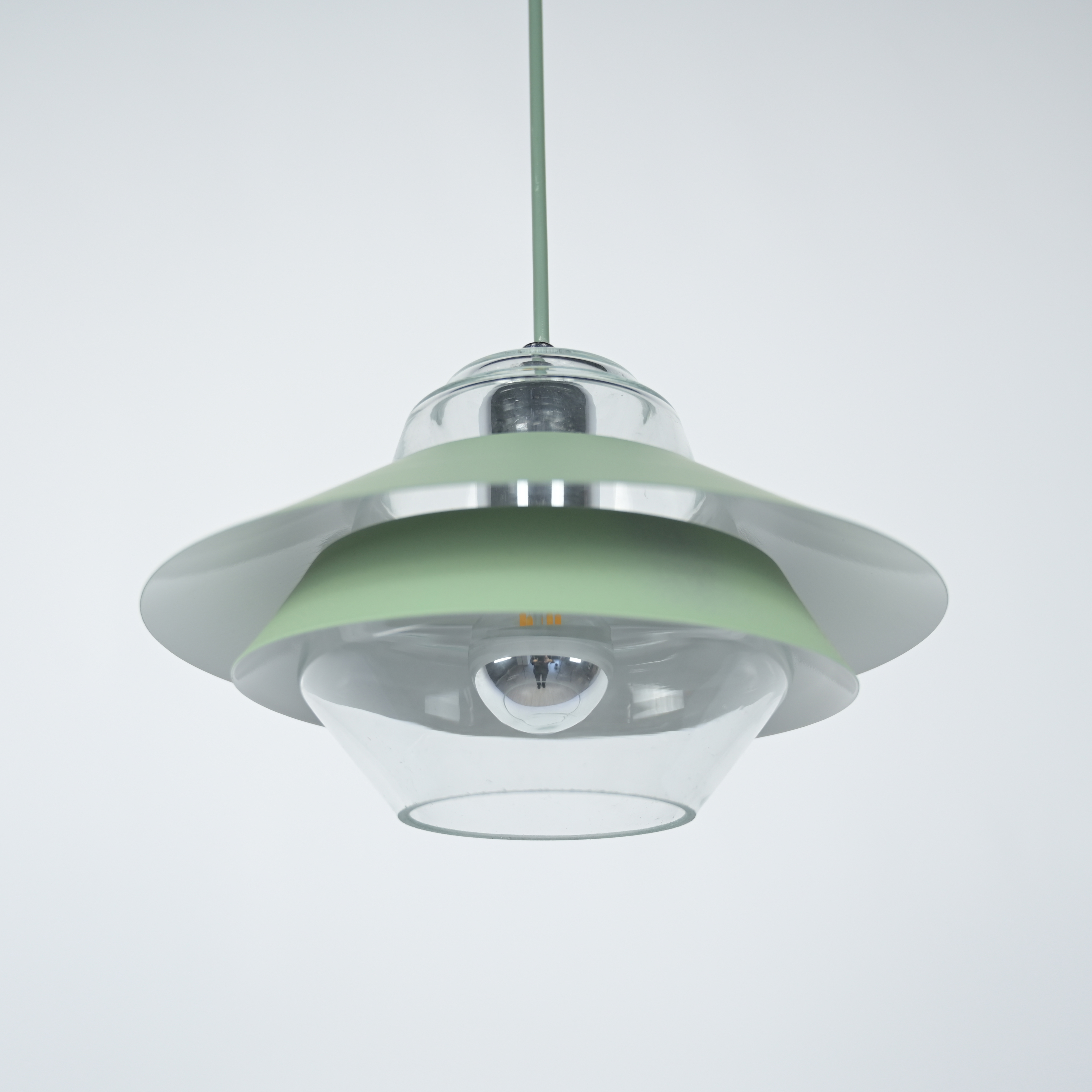 Подвесной светильник UFO Light Green by ImperiumLoft