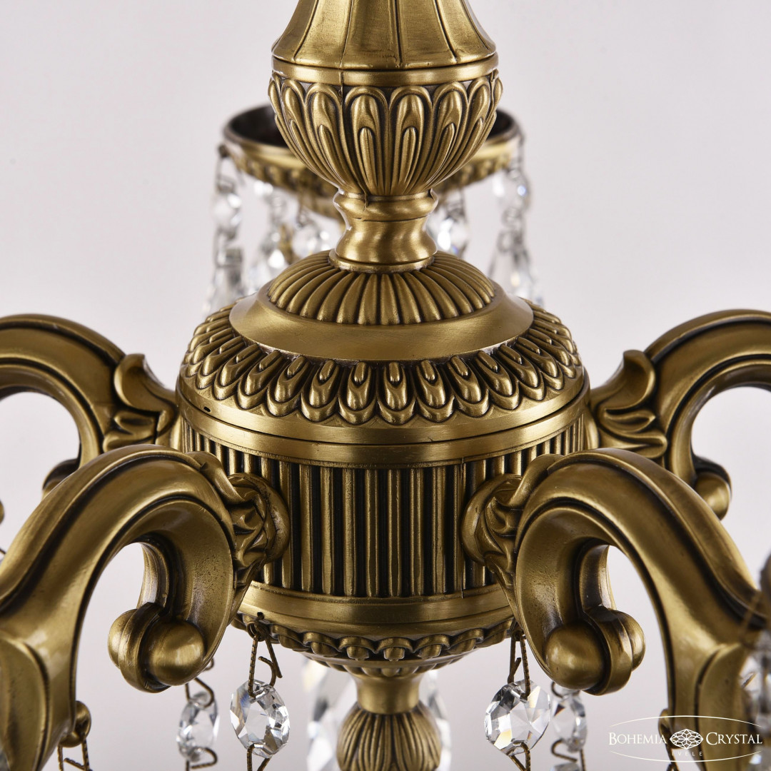 Люстра бронзовая с хрусталём 75101/5/125 A FP