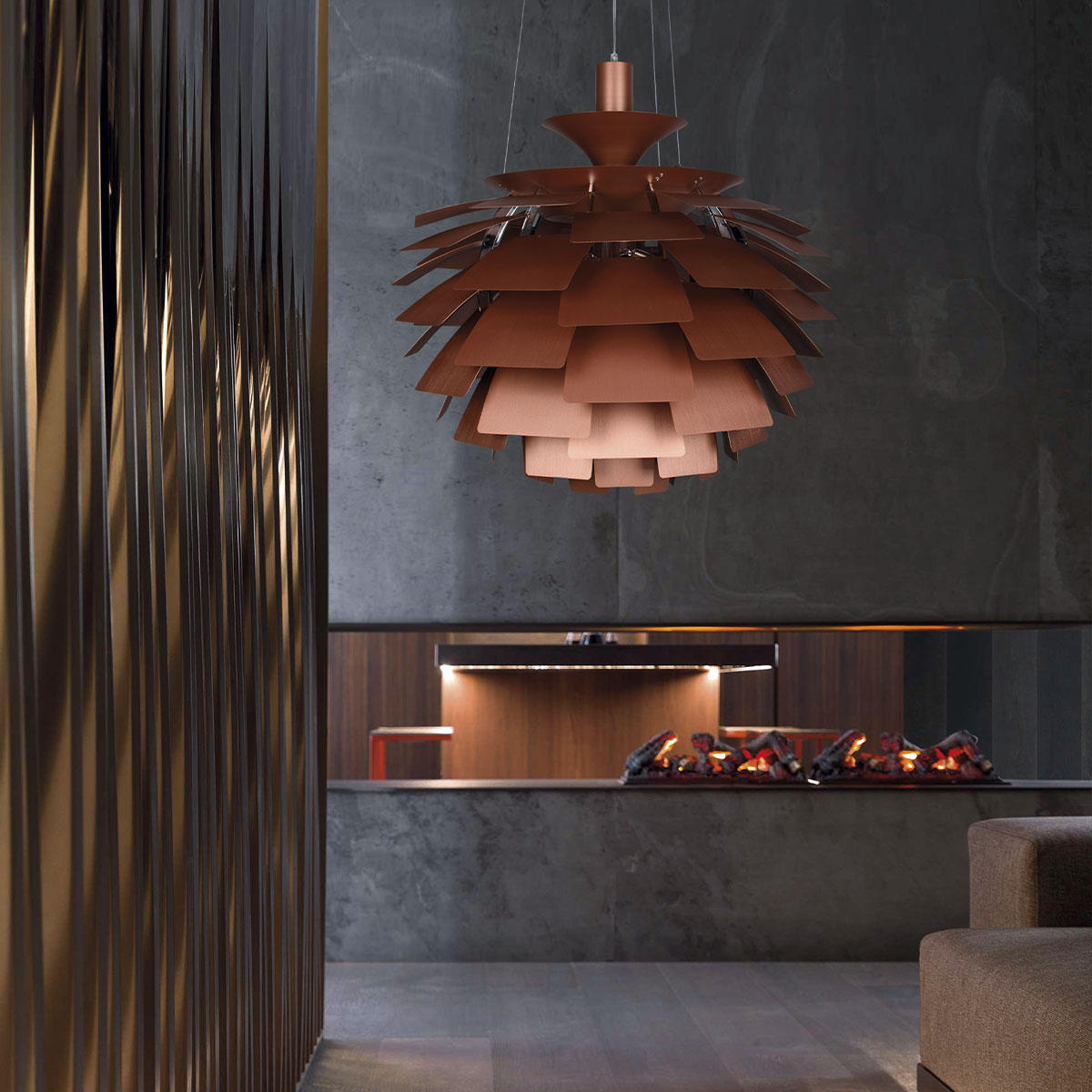 Подвесной светильник LOFT IT Artichoke 10156/800 Brass