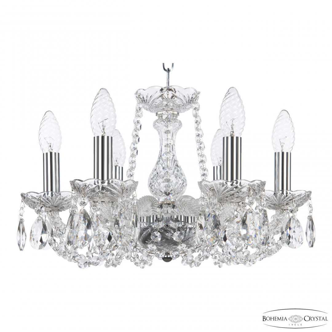 Люстра хрустальная 119/6/141 Ni Bohemia Ivele Crystal