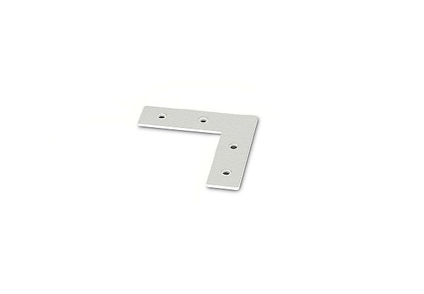 Соединитель для трекового шинопровода Donolux L connector DLS W