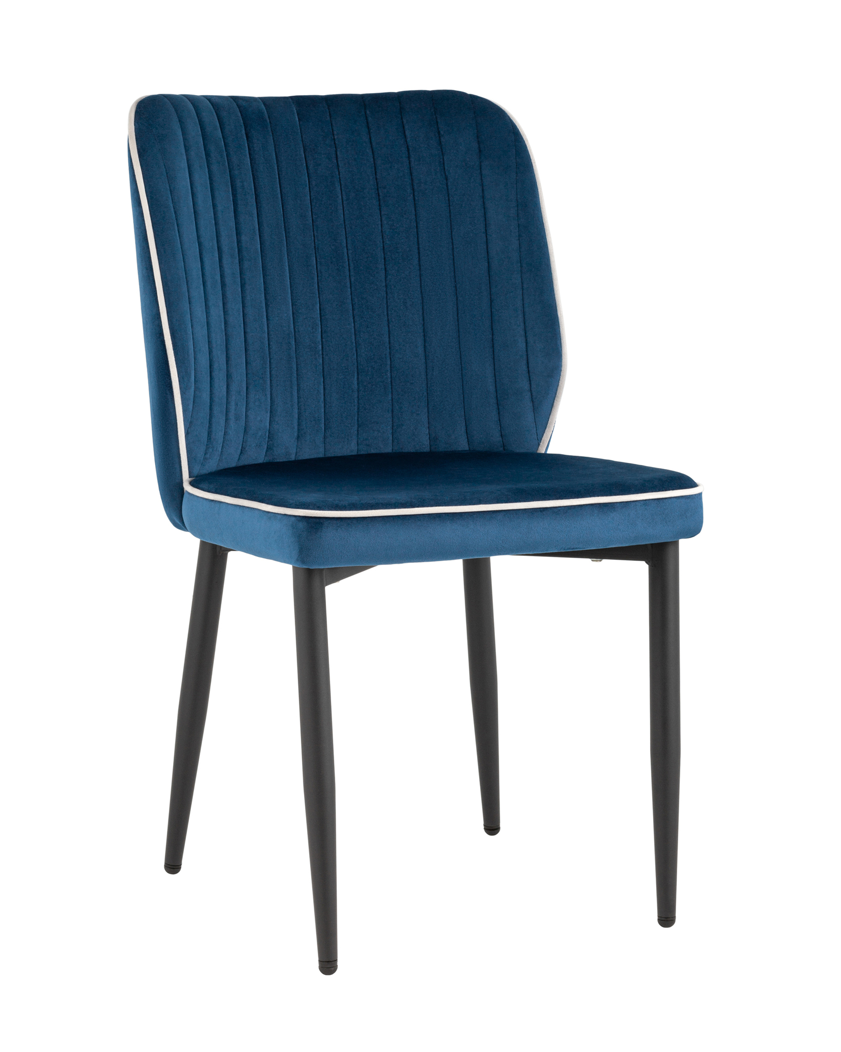 Стул Лоренс велюр синий Stool Group