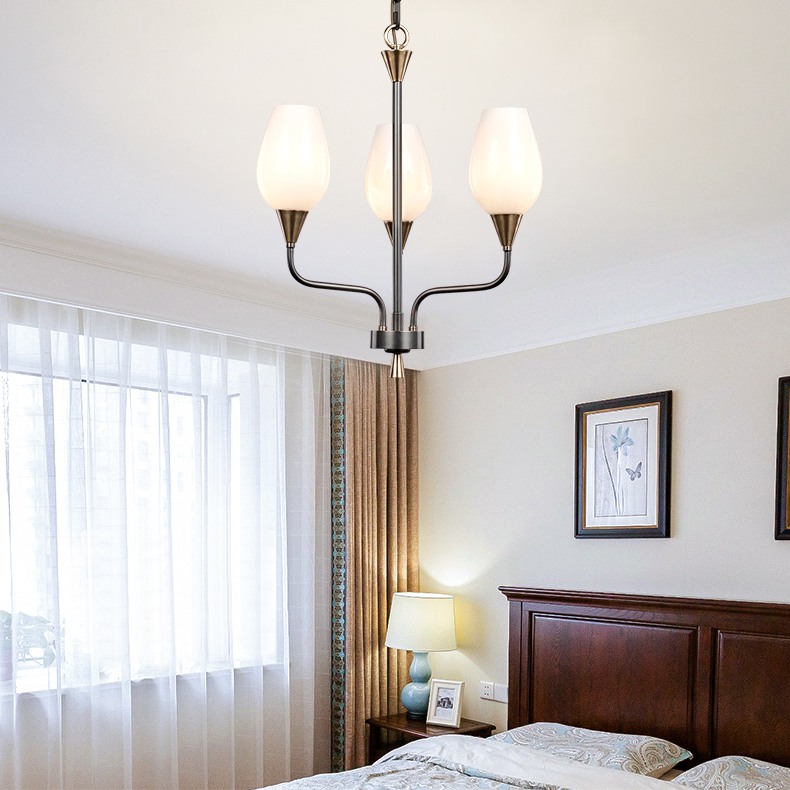 Подвесная люстра VIOLA MILK 3 by ImperiumLoft