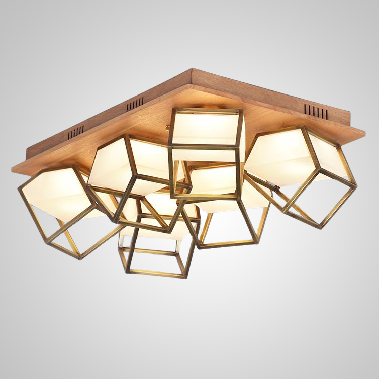 Потолочная люстра TANNING L4 by ImperiumLoft