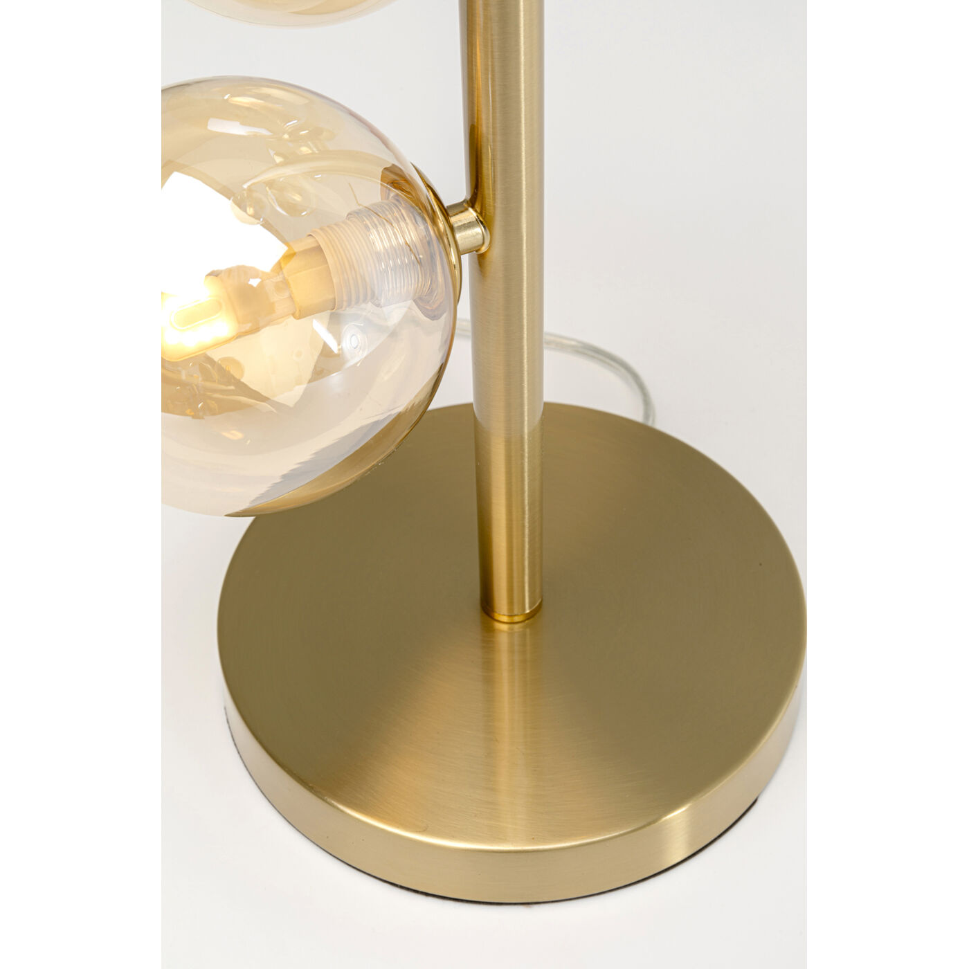 Светильник настольный Scala Balls Brass 54cm KARE 58145