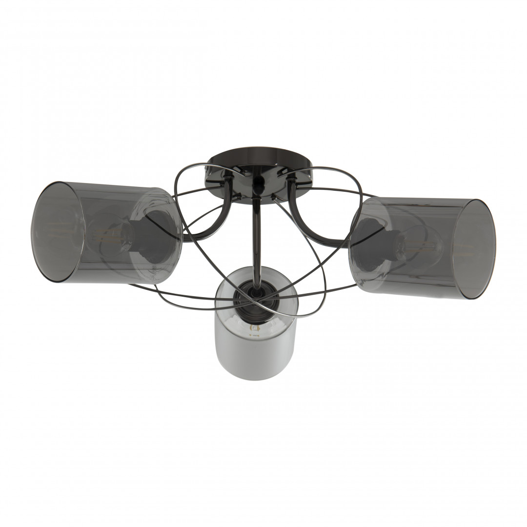 Люстра потолочная с плафонами 336336/3 BK Arte Milano