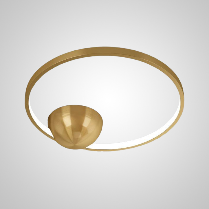 Потолочный светильник DORCAS L52.5 Brass Black by ImperiumLoft