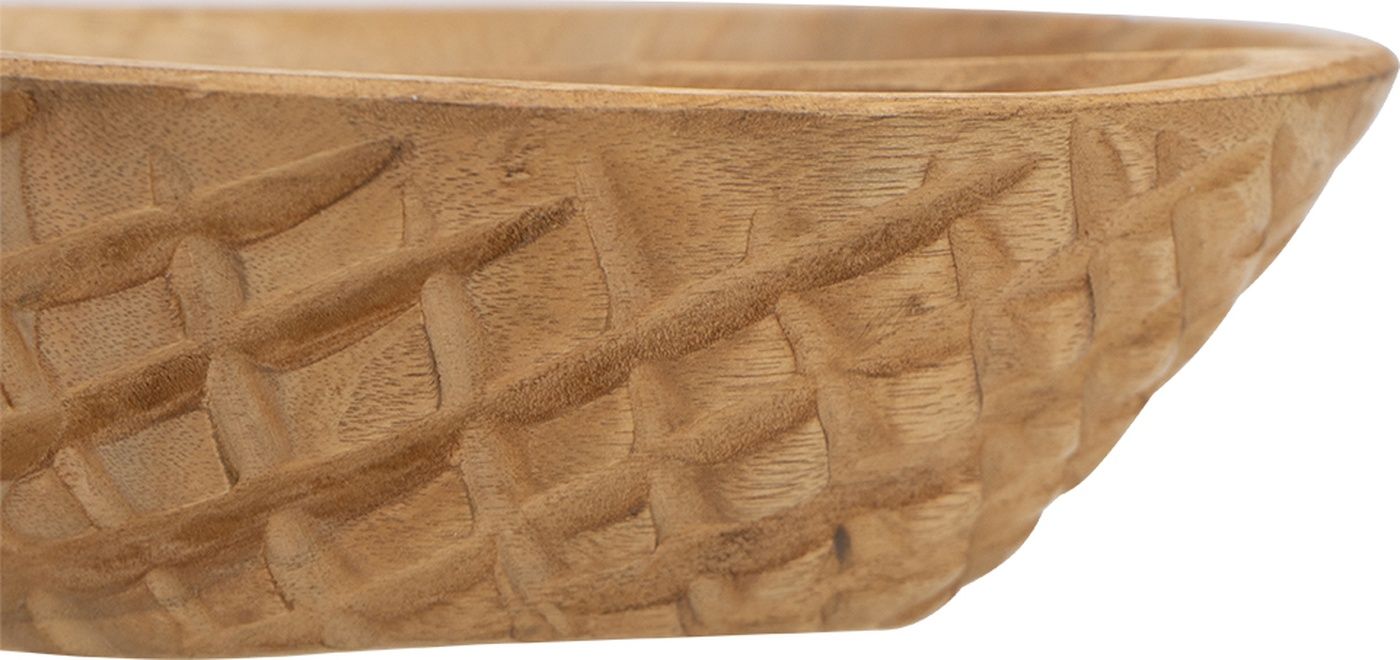 Чаша из тикового дерева Glasar 70652