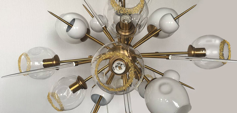 Люстра White explosion by ImperiumLoft