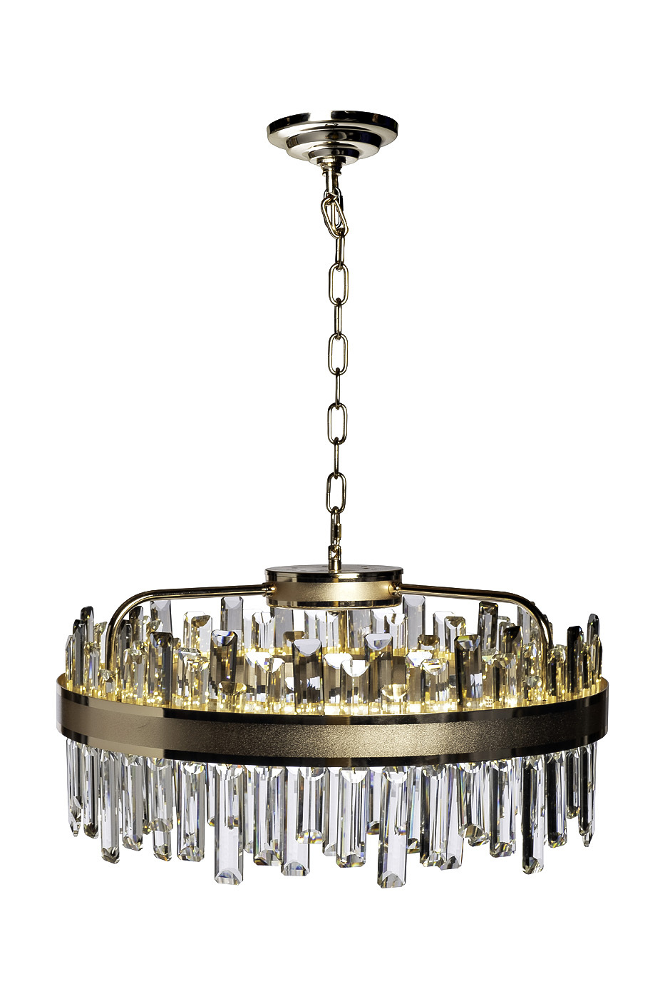 Люстра Glacier подвесная Garda Decor 62GDW-985-600