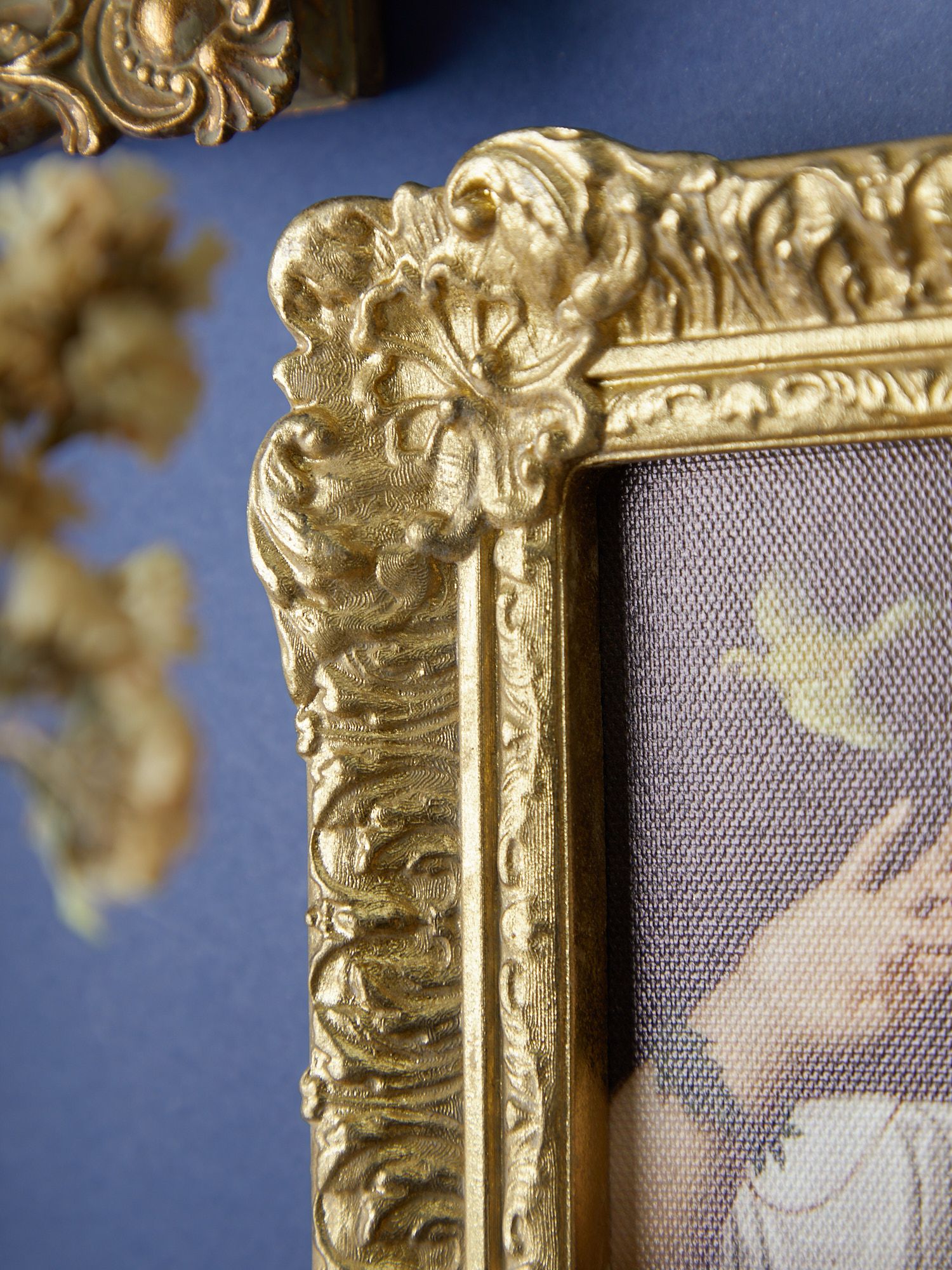 Картина настенная Дама с венком, под старину, масло Glasar 28-679