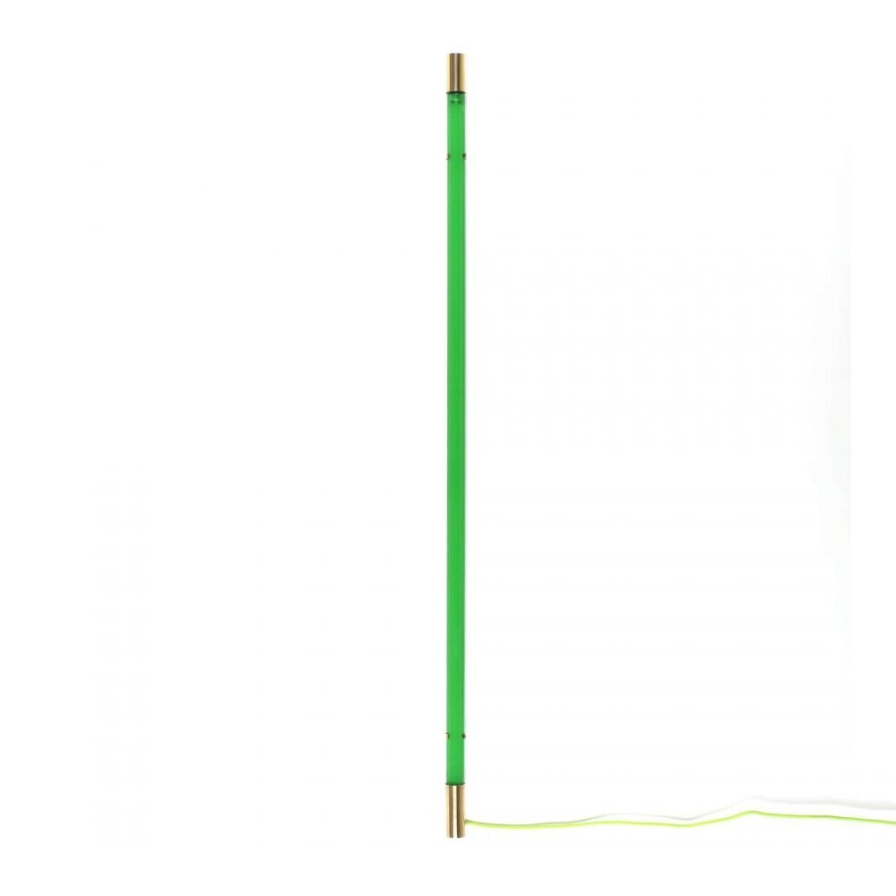 Настенный светильник Seletti Linea Golden End Green 06940 GRE