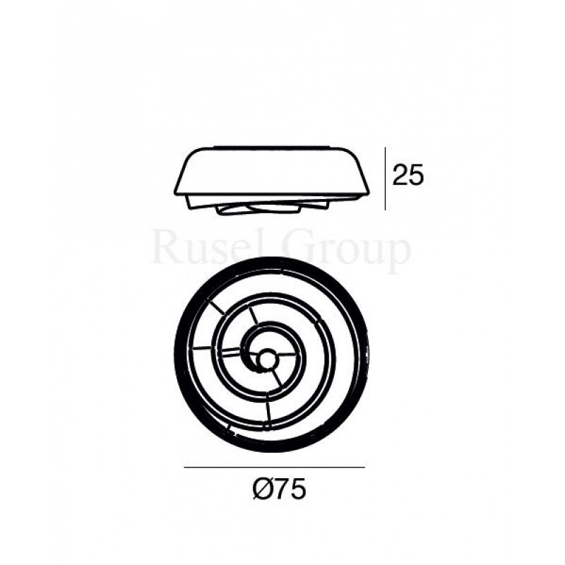 Потолочный светильник Linea Light Rose 7658