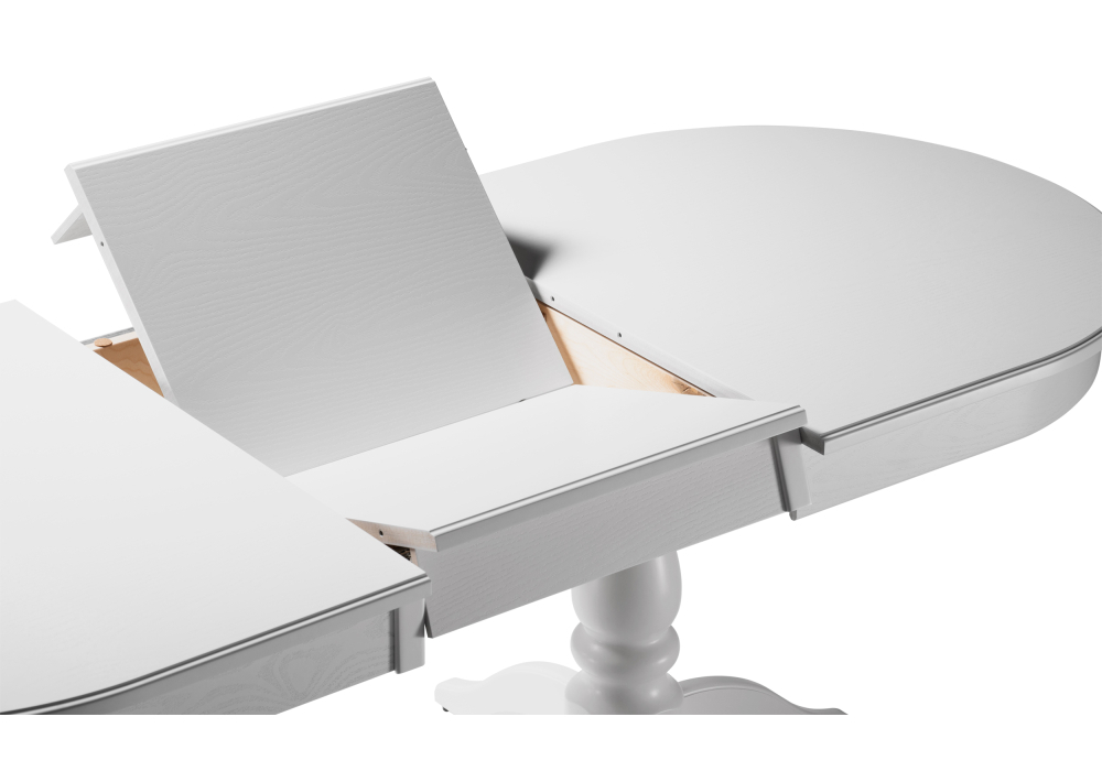 Стол деревянный Woodville Красидиано 150 белый 515965