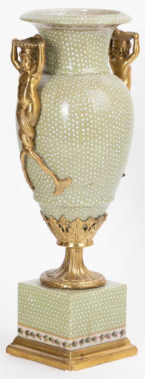 Ваза с ручками Glasar A590C/LD3338