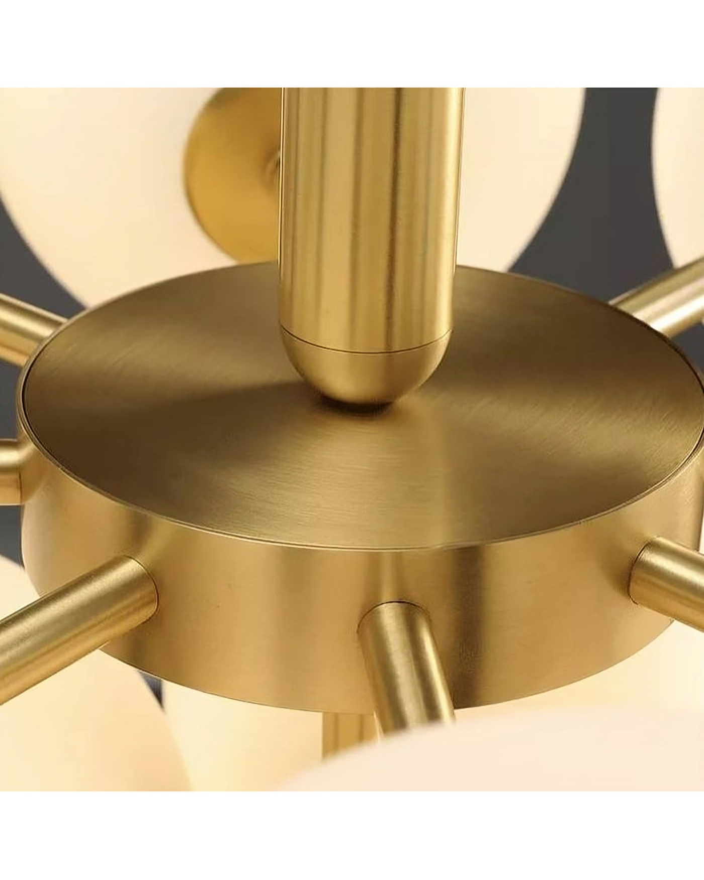 Золотая люстра Маниса Louvre Home LHLCH250723XNP