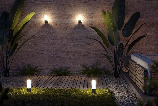 Фонарь уличный Maytoni O418FL-01GR