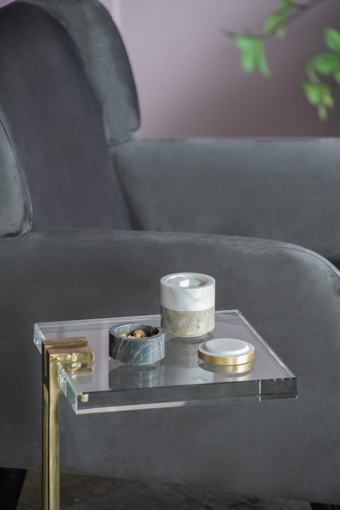 Шкатулка трехуровневая из мрамора, набор Glasar 78600-DS