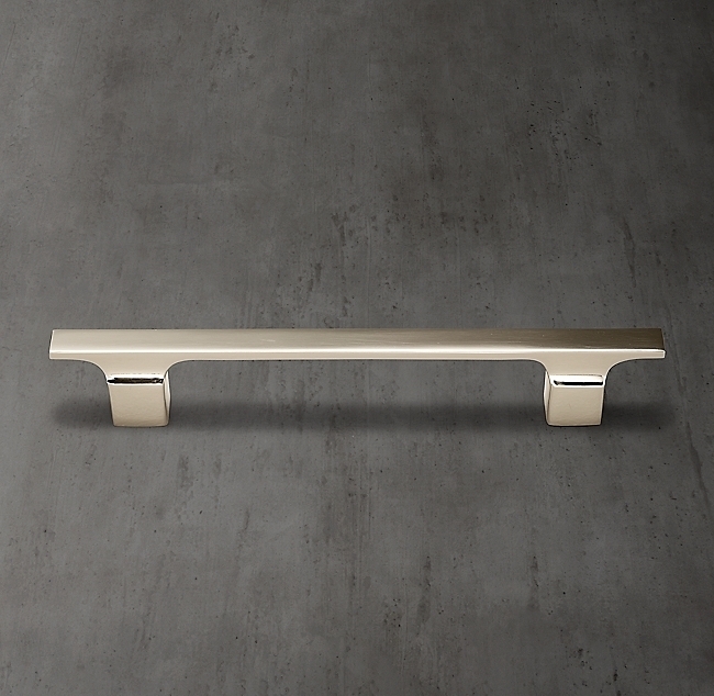 Ручка-скоба Restoration Hardware Colliers L.15.2 Polished Nickel