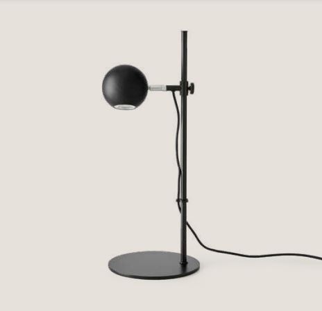 Настольная лампа Lita черное дерево Aromas del Campo