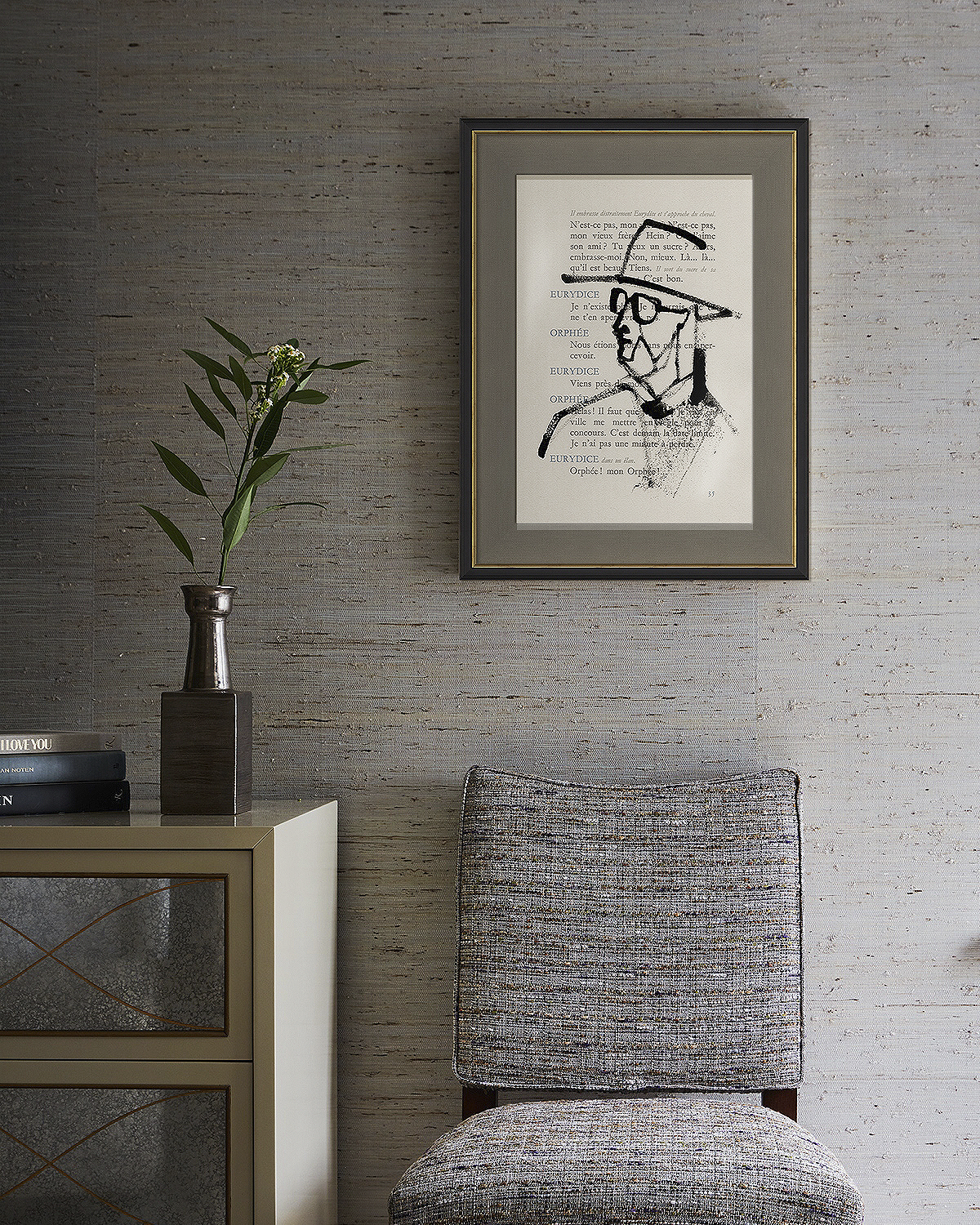 Интерьерный постер “Orphee-II” Louvre Home DPP630924VHS