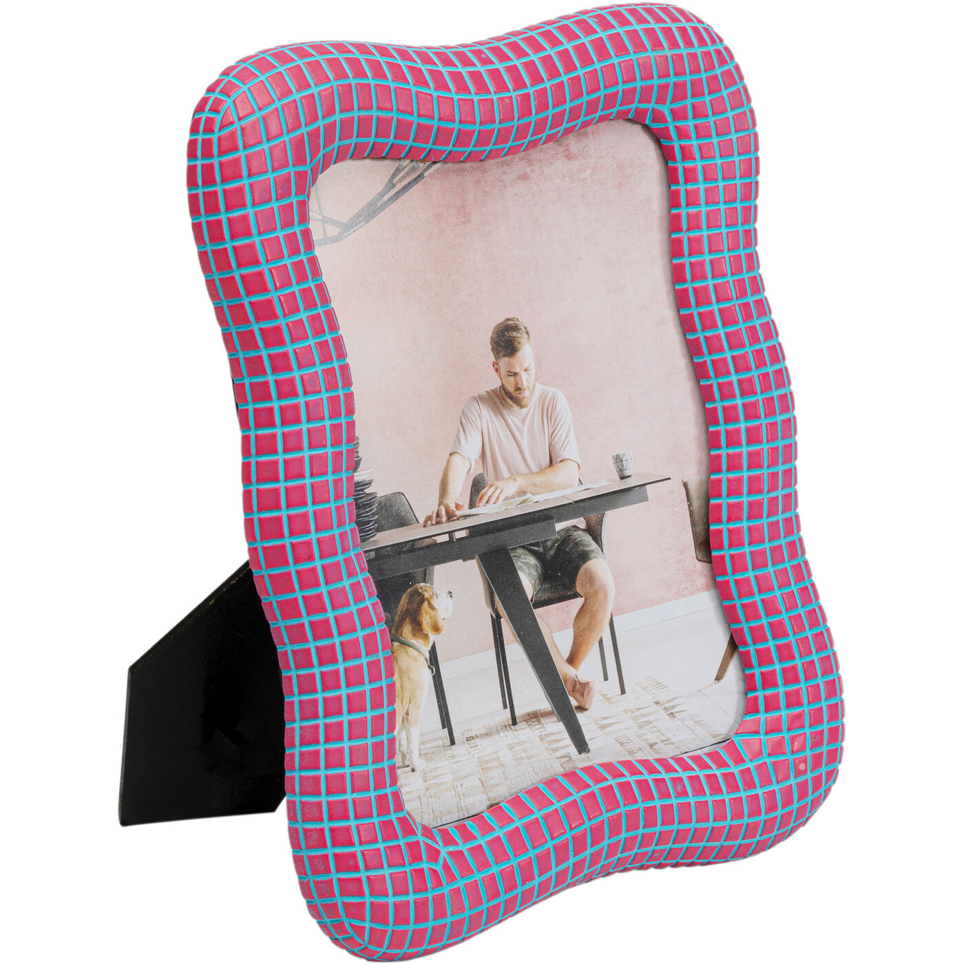 Фоторамка  Wavy Pink 18x23cm KARE 56448