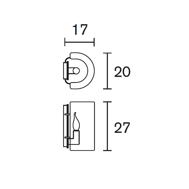Настенный светильник Brand Van Egmond Crystal Waters
