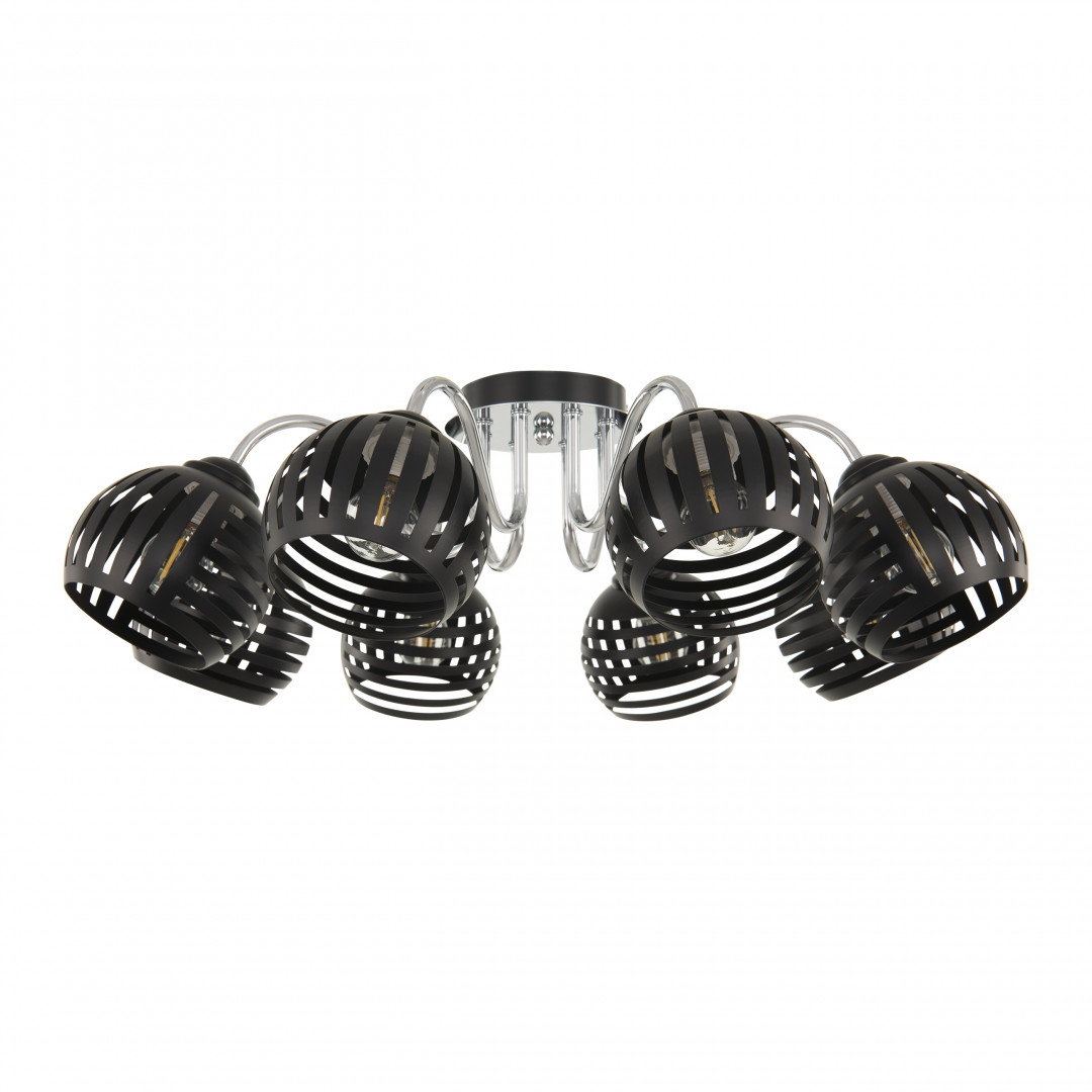 Люстра с плафонами 325107/8 BK.CR Arte Milano