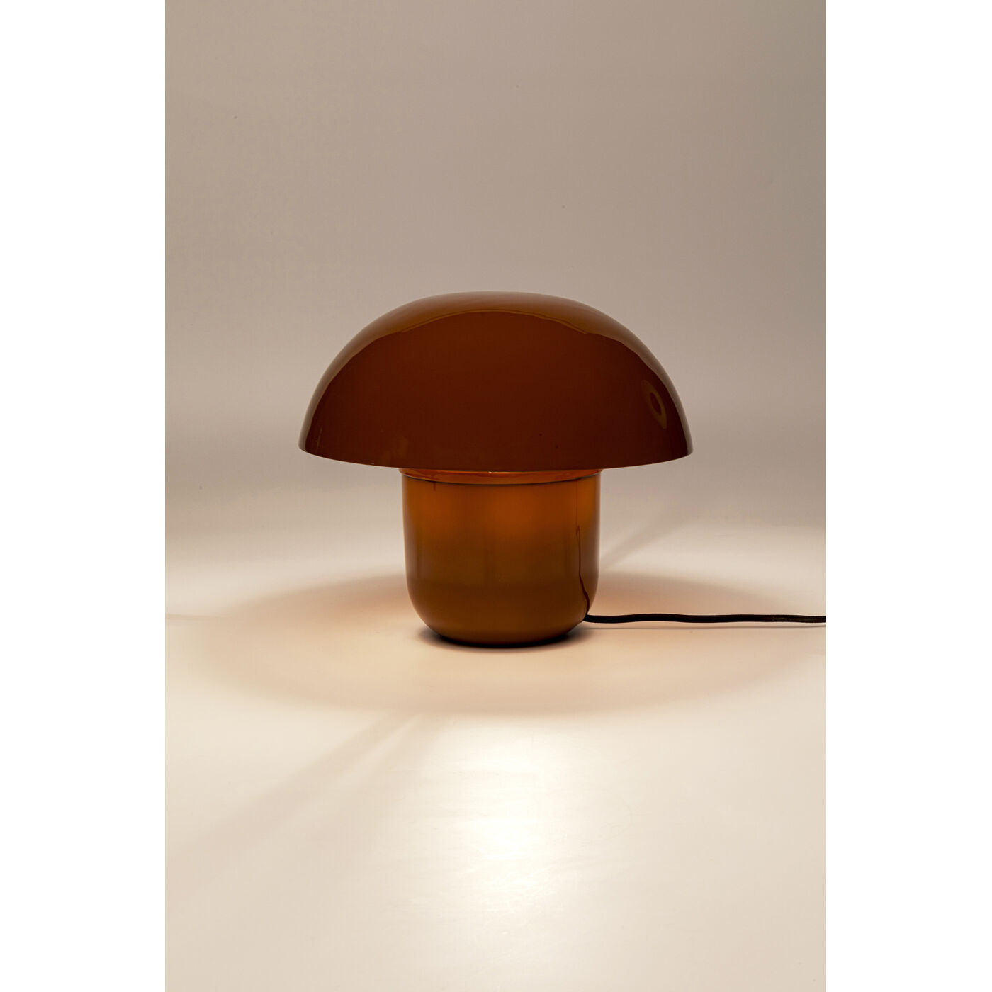 Светильник настольный Mushroom Brown 27 см KARE 56439
