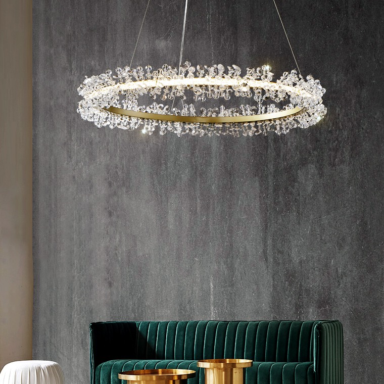 Подвесная люстра THERA D50 Black by ImperiumLoft