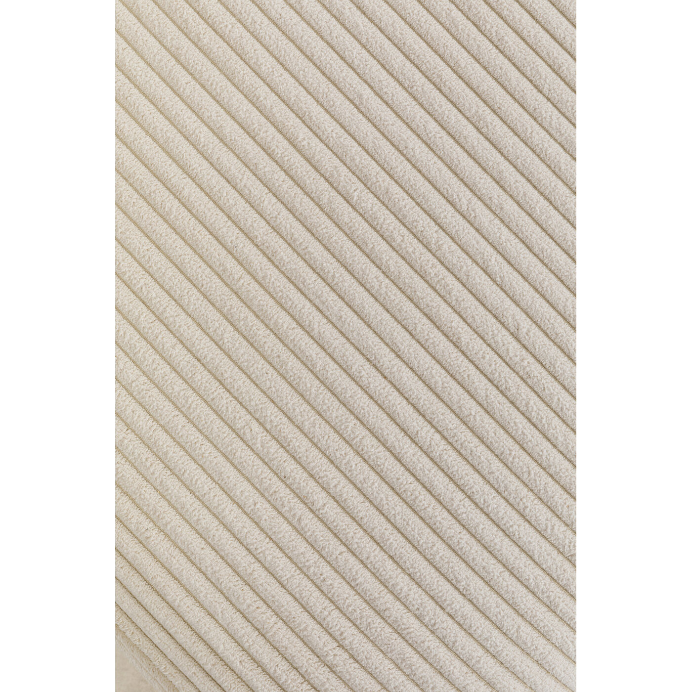 Диван правосторонний угловой Infinity Ottomane Cord Creme Right KARE 87402
