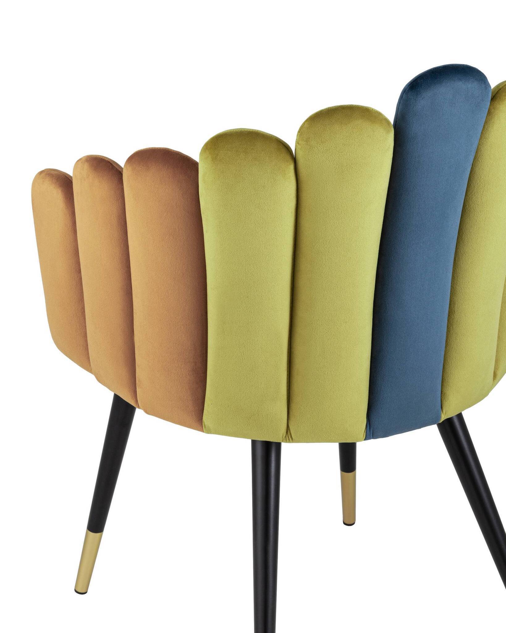 Кресло Камелия сине-зеленый Stool Group