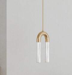 Подвесной светильник Iman C1322 состаренное золото Aromas del Campo