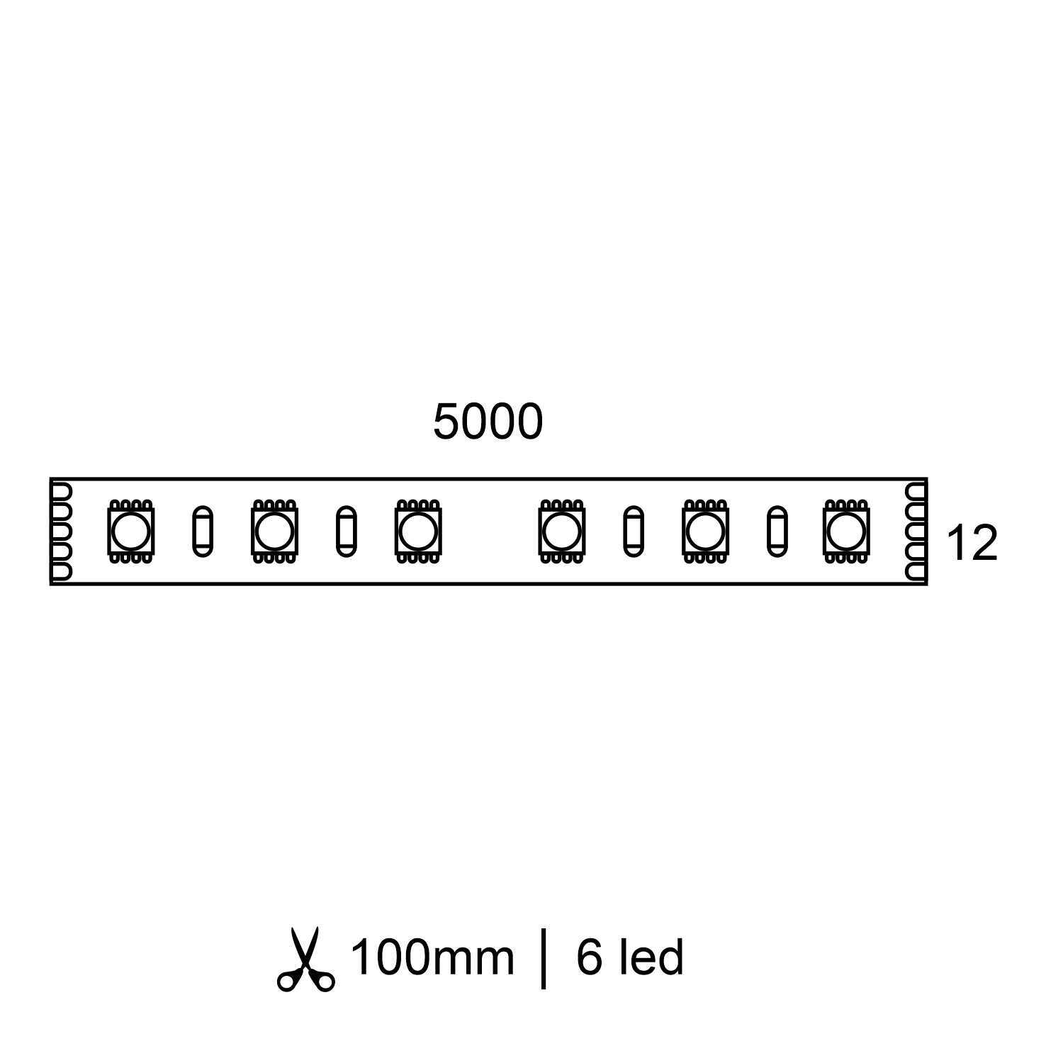 Светодиодная лента Ledron D560-RGBNW-824C
