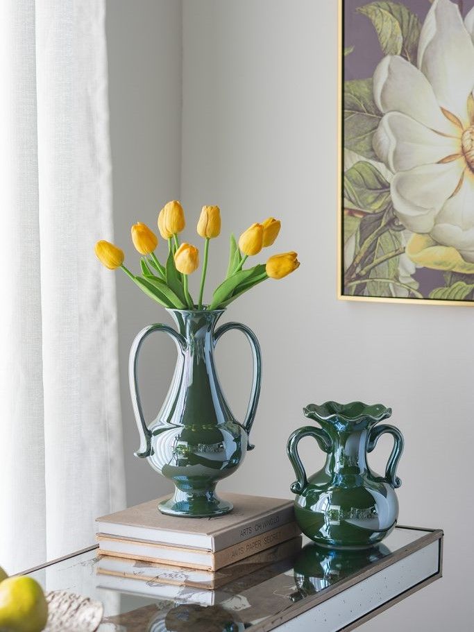 Ваза с ручками Glasar 61147