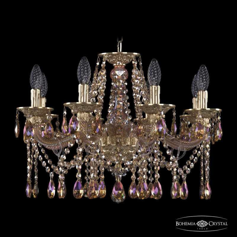 Подвесная люстра Bohemia Ivele Crystal 16113/8/200 G M777