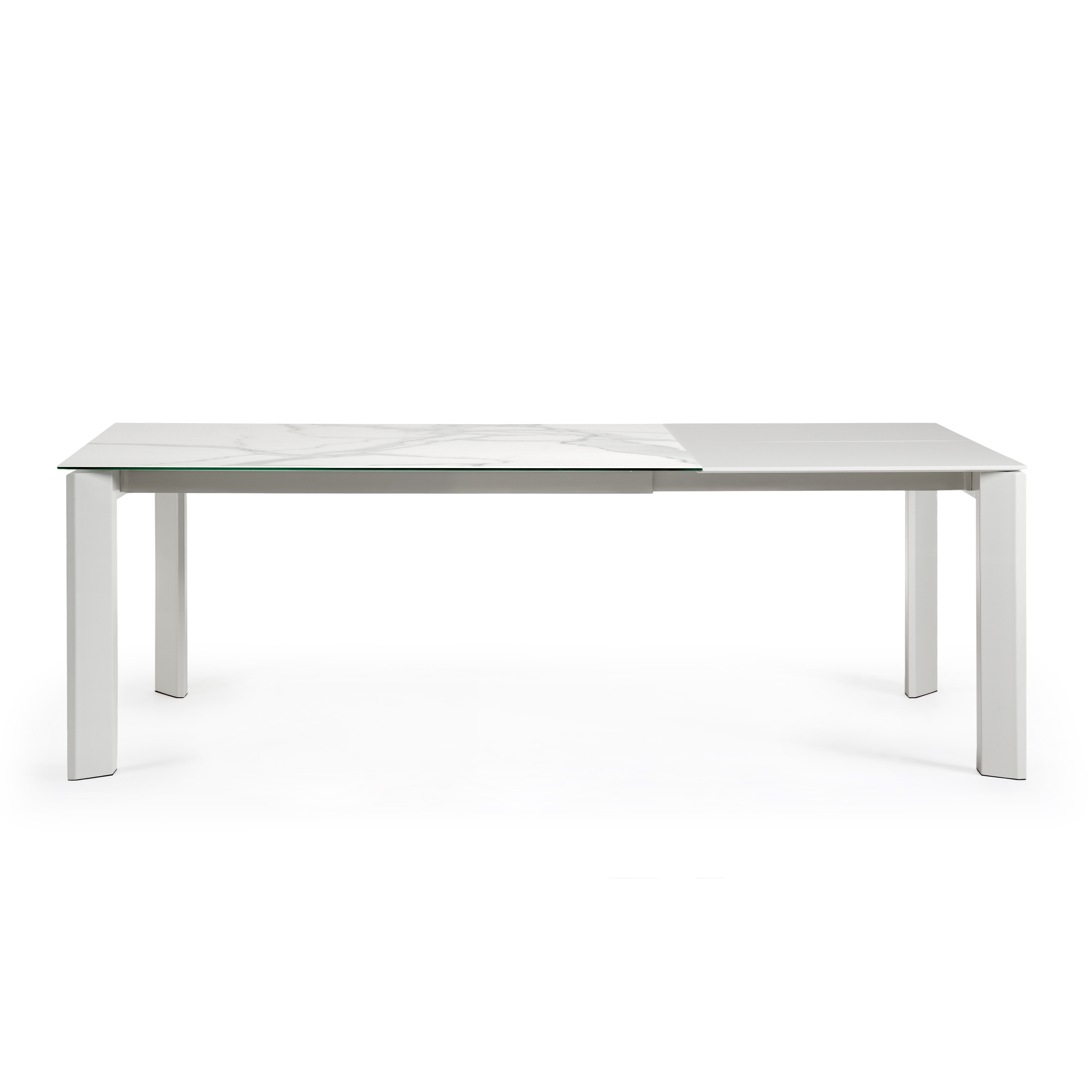 Стол Atta 160 (220) x90 керамика белый La Forma (ex Julia Grup)
