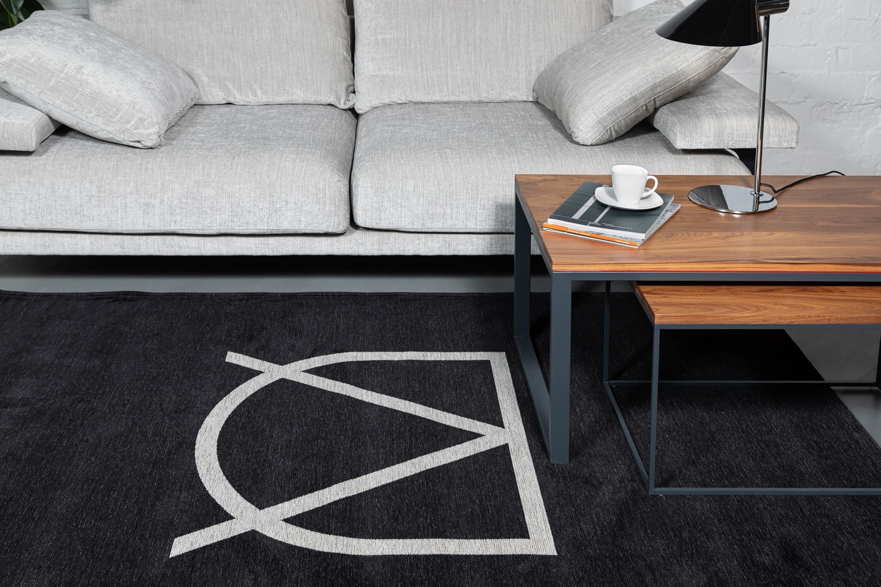 Ковер Carpet Decor SIGNUM Black C1239