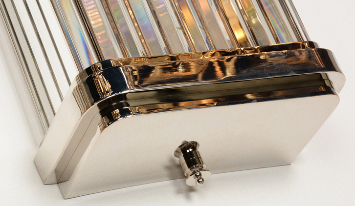 Настенный светильник Delight Collection BRWL7031 nickel