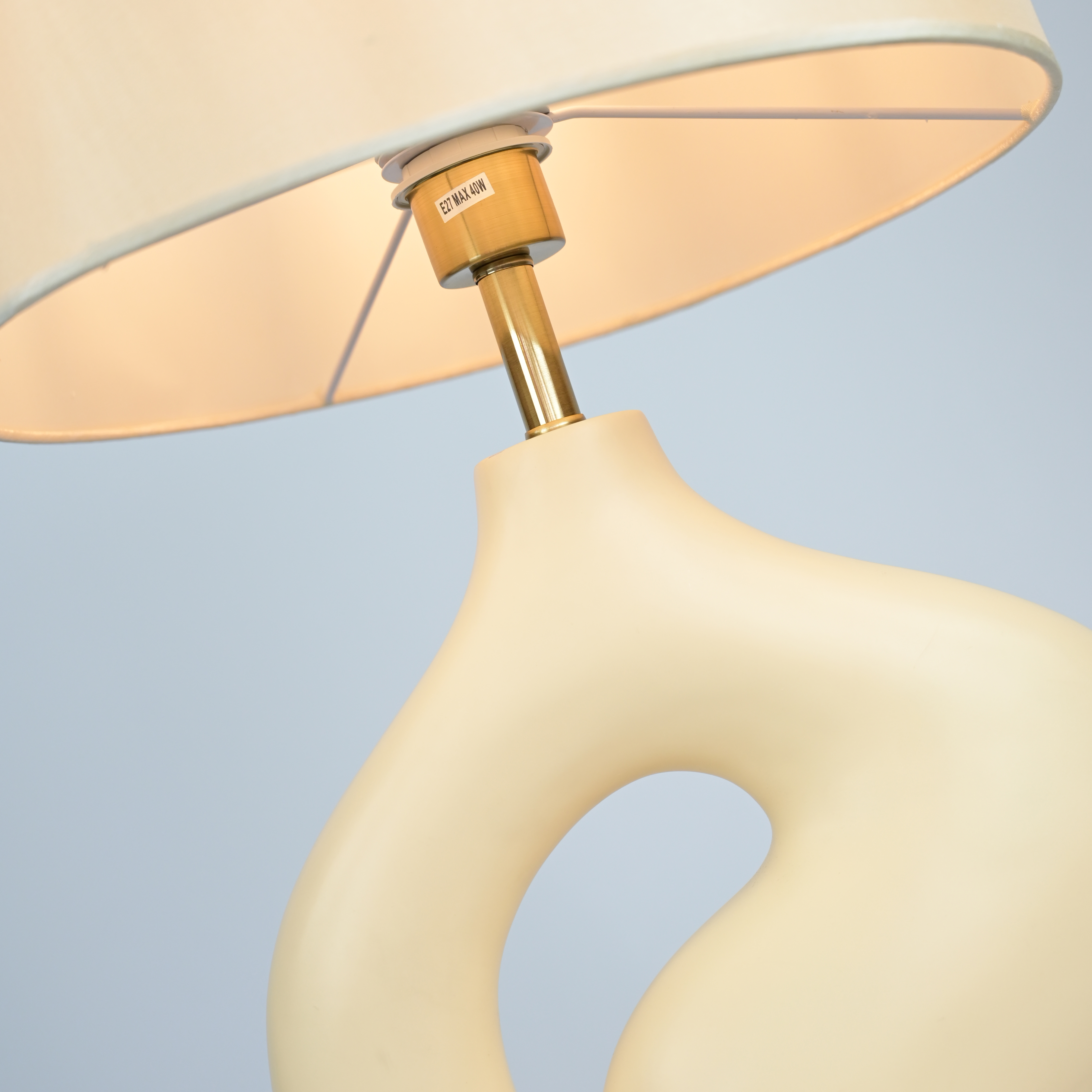 Настольная лампа Abstractic Beige by ImperiumLoft