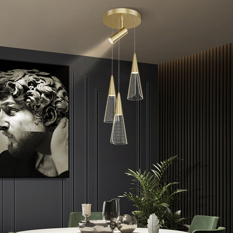 Подвесной светильник MANDORA B L5 Black by ImperiumLoft