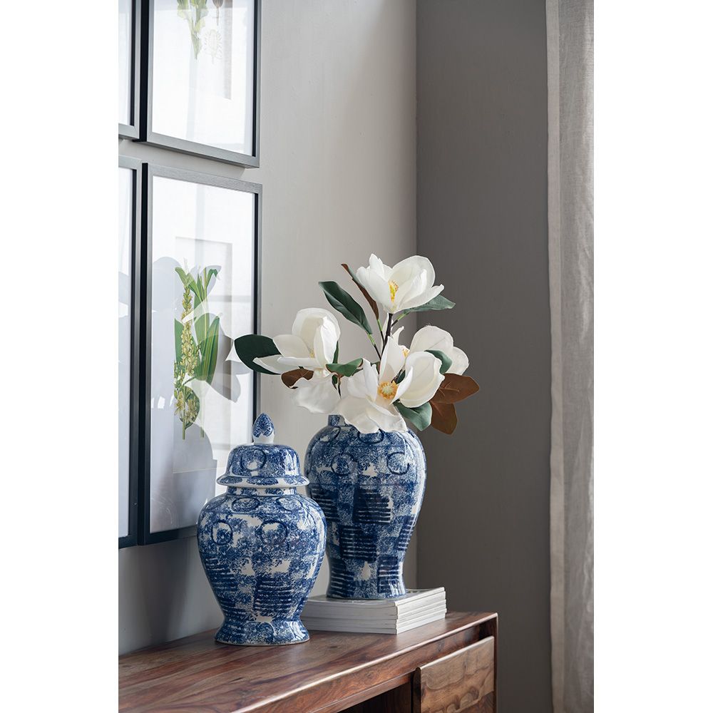 Ваза с крышкой Glasar 9004