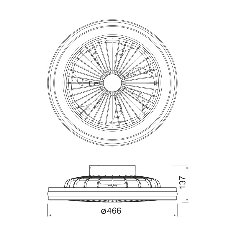 Накладной светильник Mantra 8292