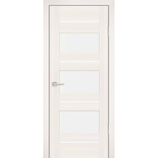 Межкомнатная дверь Graf PS-11 белый лакобель Перламутровый дуб (2000 х 600)