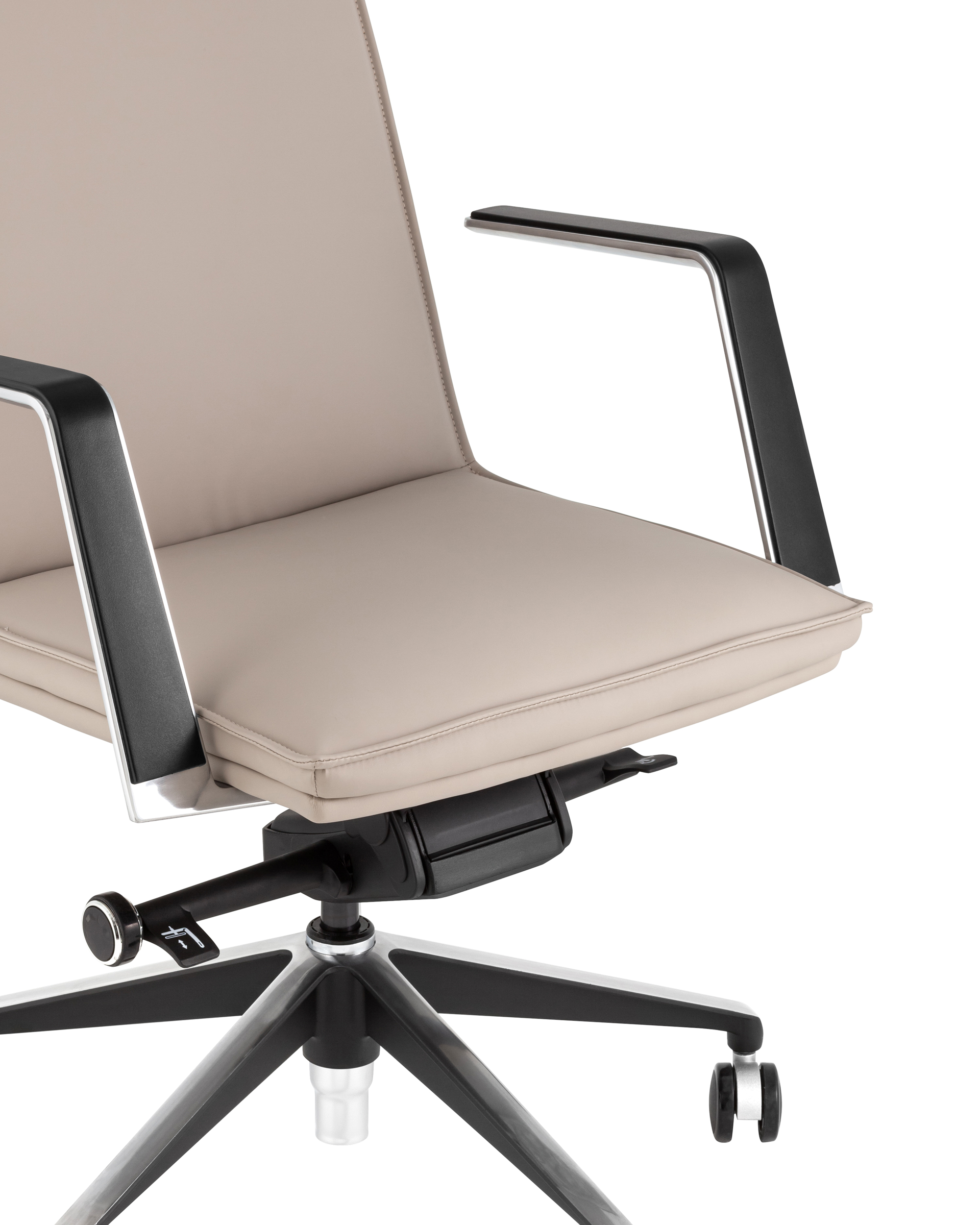 Кресло руководителя TopChairs Arrow светло-серый Stool Group