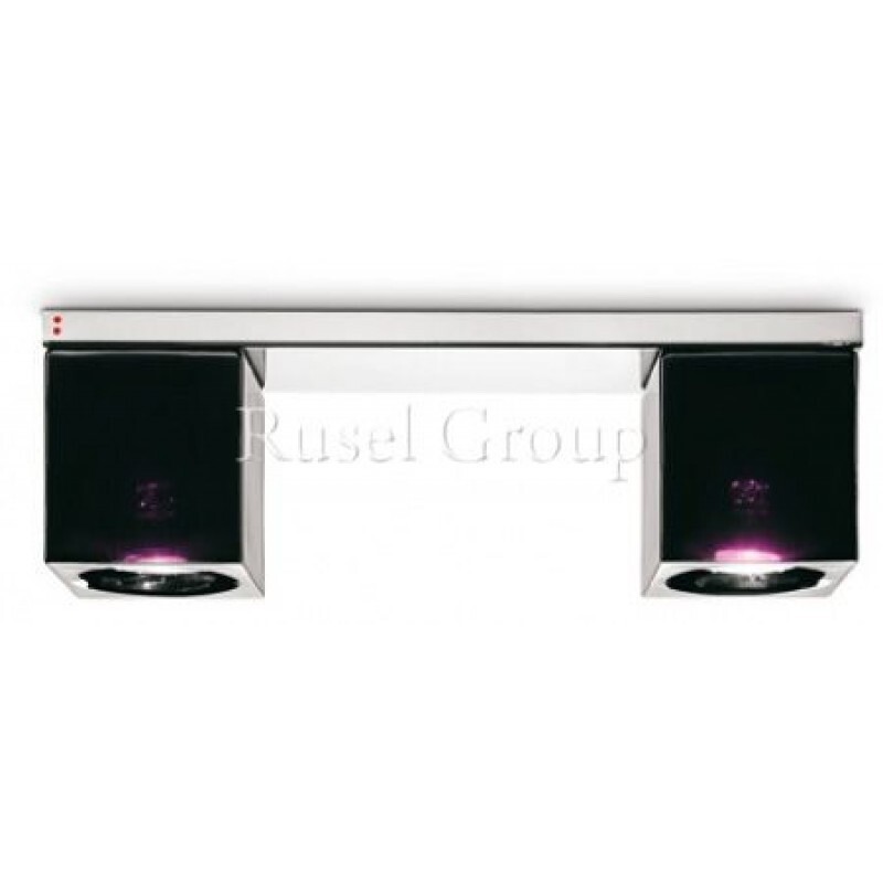 Потолочный светильник Fabbian Cubetto Black Glass D28 E02 02