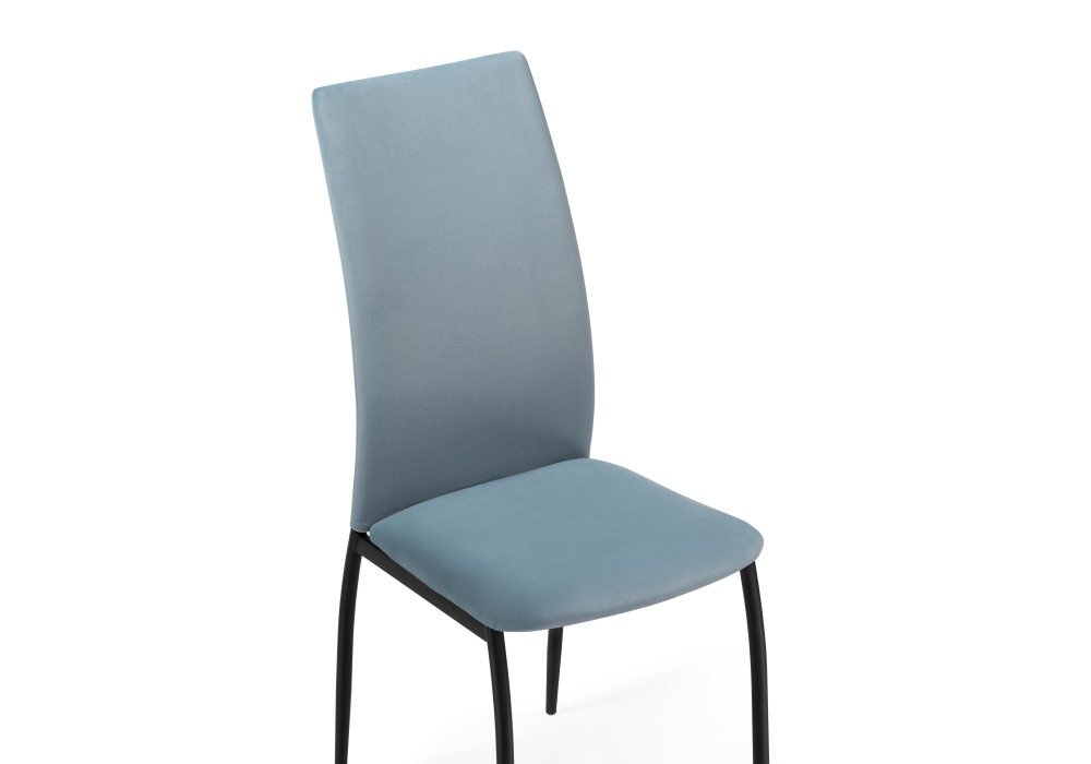 Стул Woodville Tod light blue / black 15360