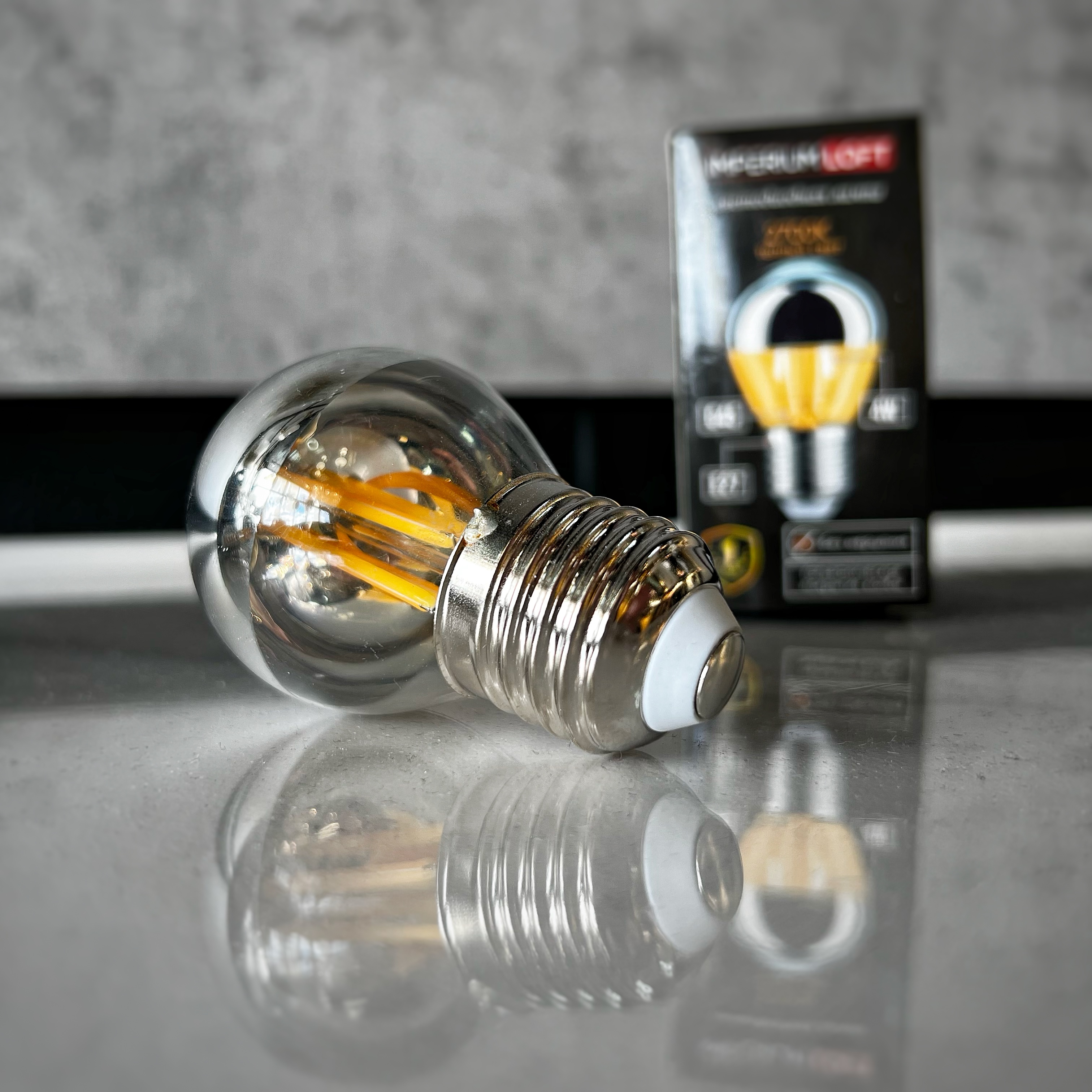 Светодиодная Лампочка Led С Гальваническим Покрытием Для Modo Chandelier Е27 4W 2700 By Imperiumloft
